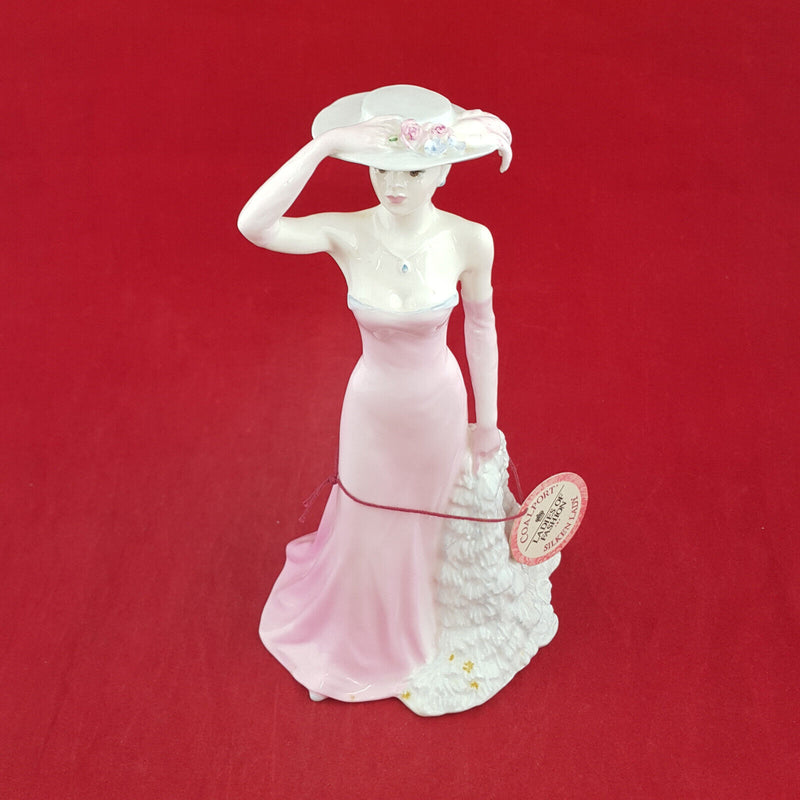 Coalport Porcelain Figurine - Ladies Of Fashion - Silken Lady (Boxed) - CP 2013