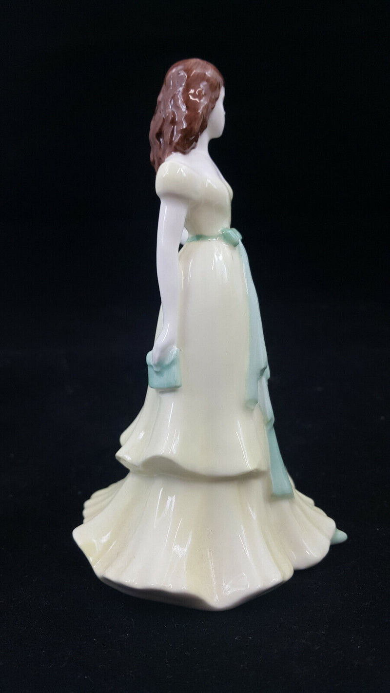 Coalport Figurine Lady in a Yellow Dress - boxed