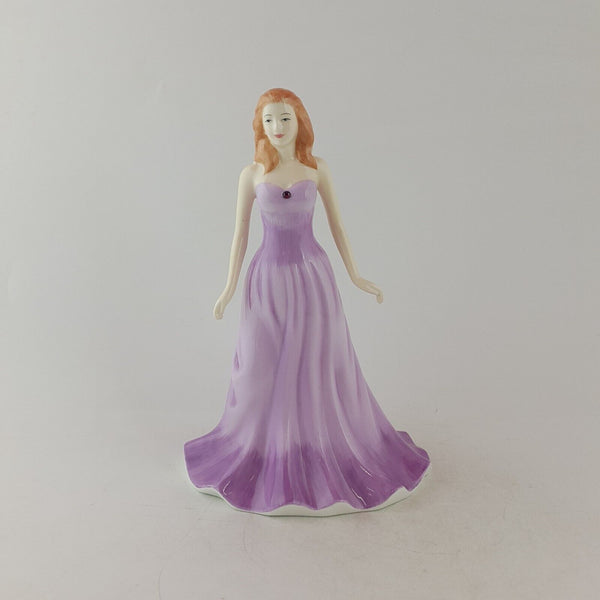 Royal Doulton Figurine HN4971 February Amethyst - 8869 RD