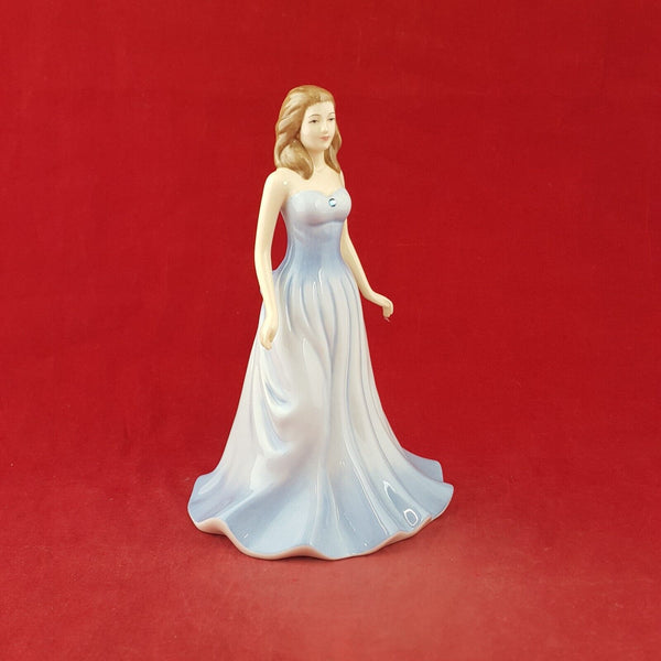 Royal Doulton Figurine HN4972 March Aquamarine - 8870 RD