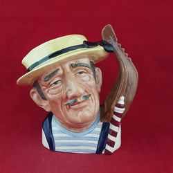 Royal Doulton Large Character Jug D6589 - Gondolier - 6870 RD