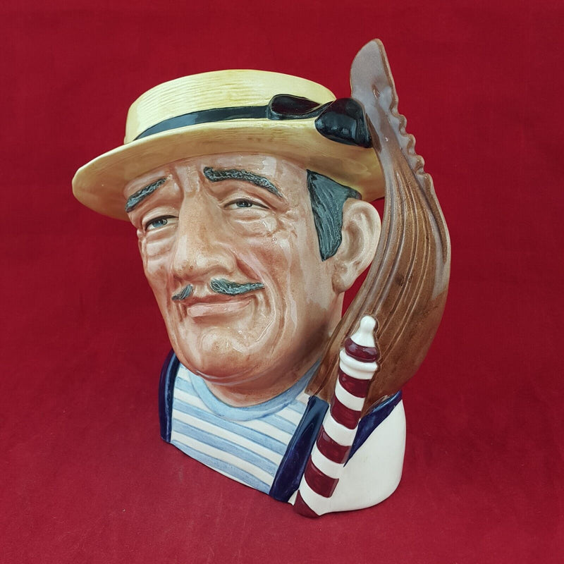 Royal Doulton Large Character Jug D6589 - Gondolier - 6870 RD