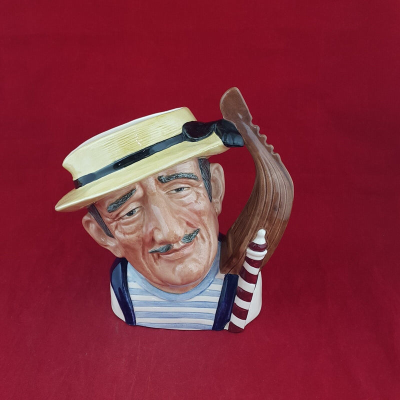 Royal Doulton Large Character Jug D6589 - Gondolier - 6870 RD