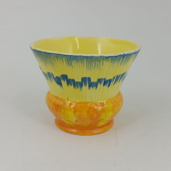 Burleigh Ware Small Pot In Blue, Orange, Yellow & Green 5388 - 6249 OA