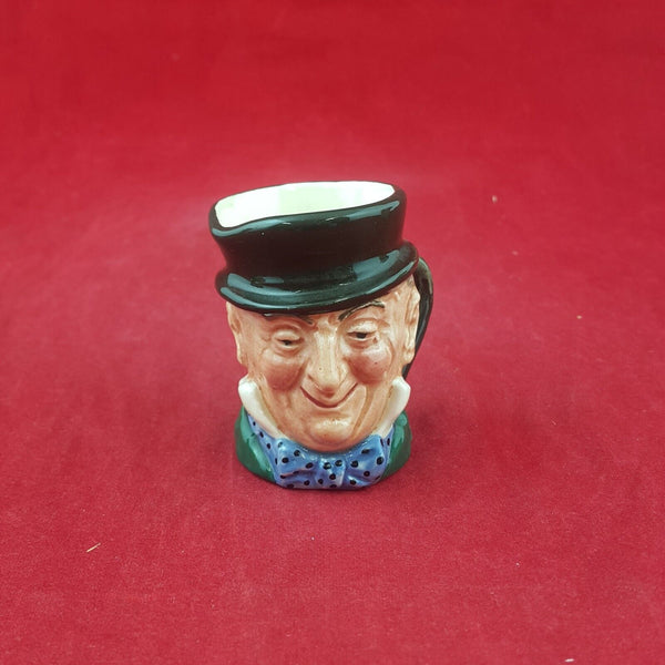 Royal Doulton Mini Character Jug D6138 - Mr Micawber - 6997 RD