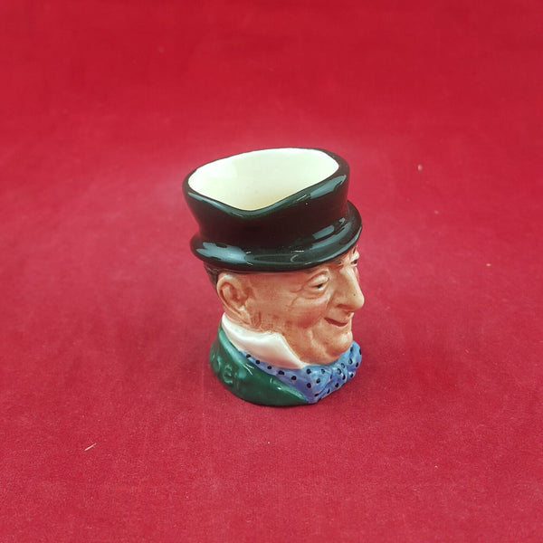 Royal Doulton Mini Character Jug D6138 - Mr Micawber - 6997 RD