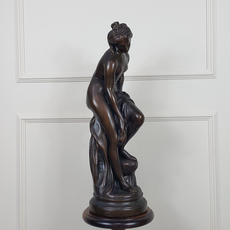 Venus Au Bain Figurine - Christophe Gabriel Allegrain The Bathing Venus OA 3536