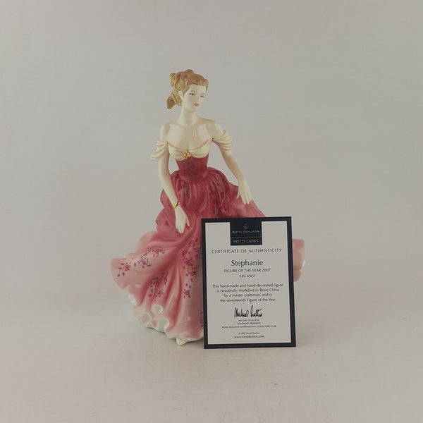 Royal Doulton Figurine HN4907 Stephanie Boxed & CoA - 8930 RD