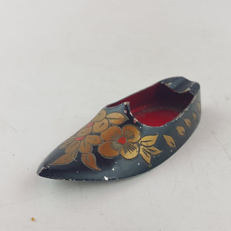 Vintage Brass Small Shoe Ashtray - OA 3549