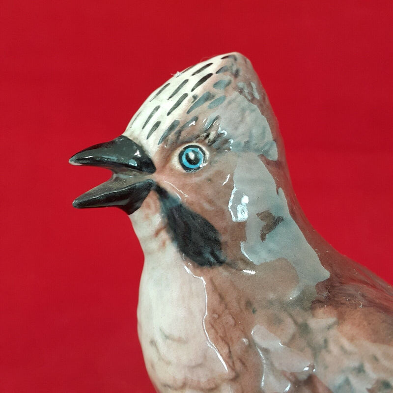 Beswick Bird Figurine 2417 - Jay Beak Chipped - BSK 5516