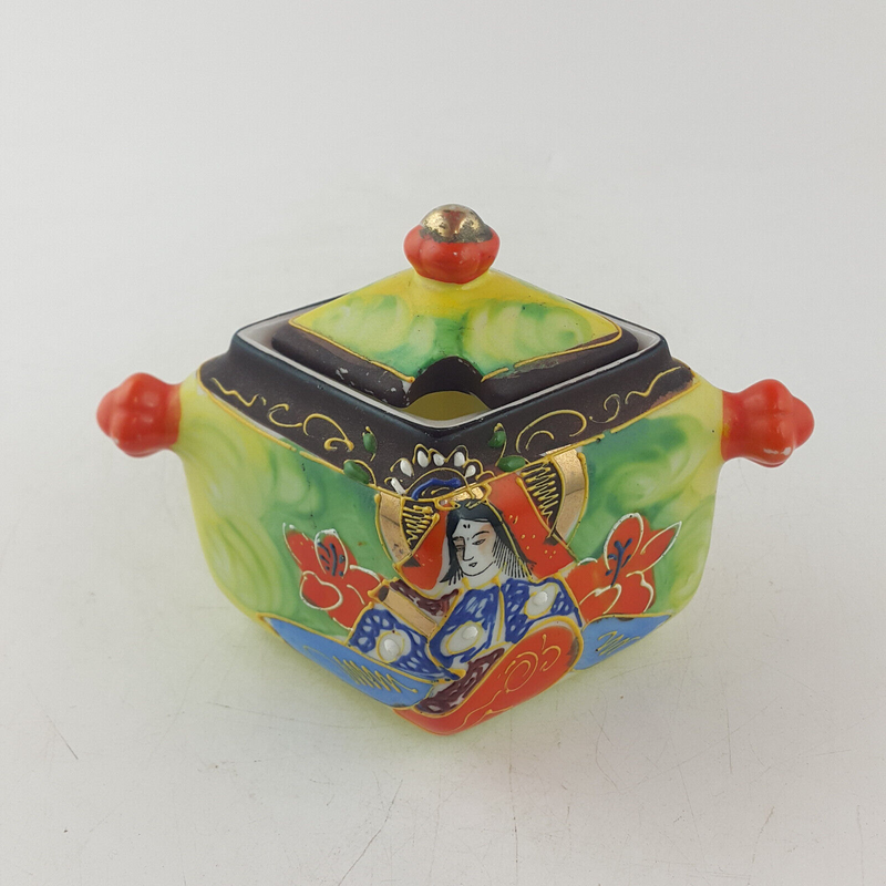 Vintage Japanese / Chinese Lidded Pot / Storage Jar - OP 3555