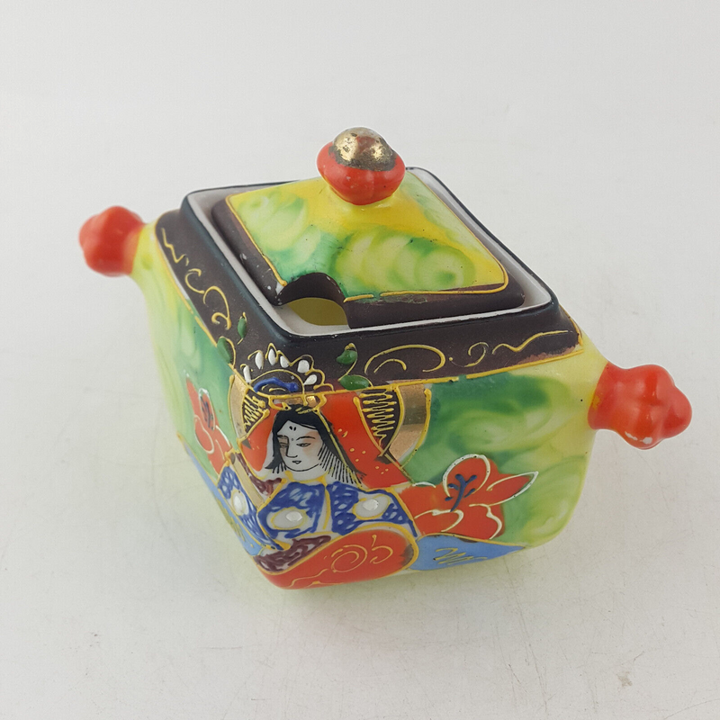 Vintage Japanese / Chinese Lidded Pot / Storage Jar - OP 3555