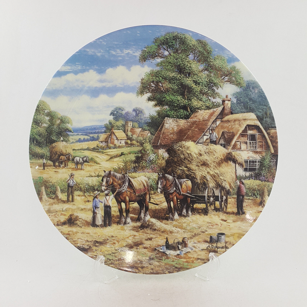 Wedgwood Bradex Plate - Four Seasons - Summer Haymaking - WD 3585