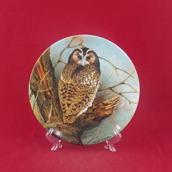 Coalport Decorative Plate 1990 - Tawny Owl - 6767 CP