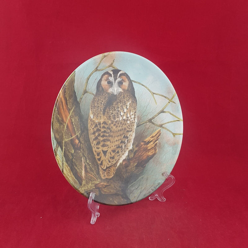 Coalport Decorative Plate 1990 - Tawny Owl - 6767 CP