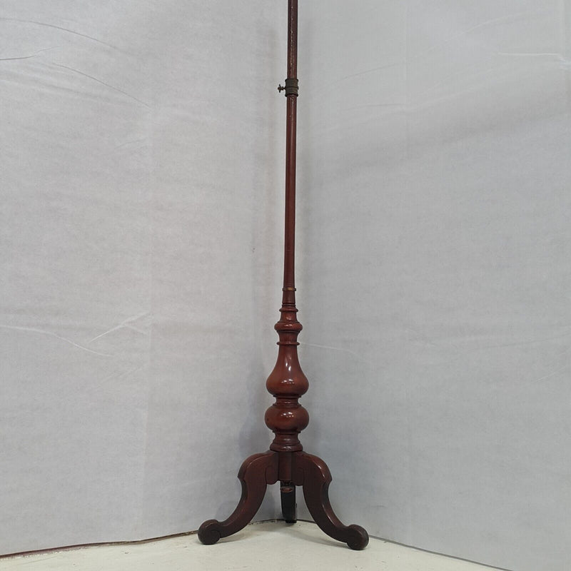 Victorian Mahogany Tapestry Pole Screen - F84