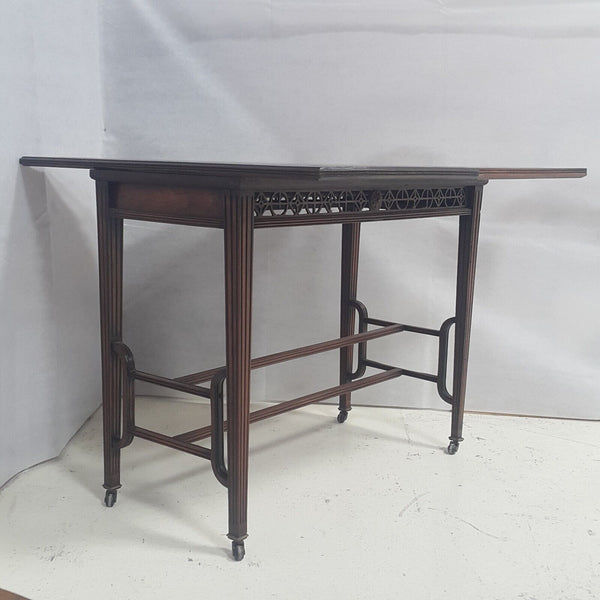 Wooden Hall Table Antique Ornate - F72