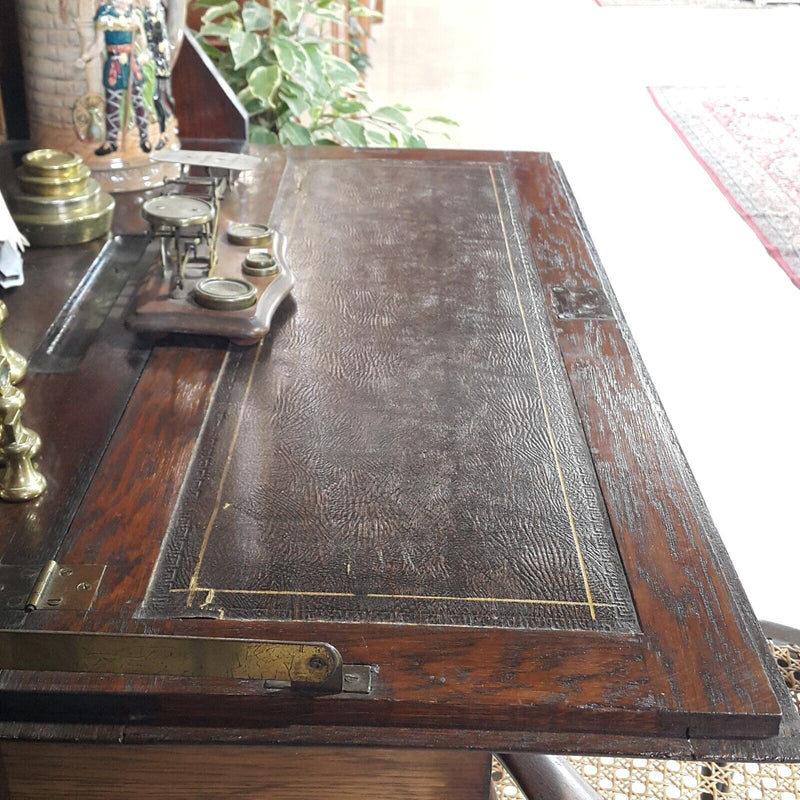 Vintage Bureau Bookcase Secretaire - F90