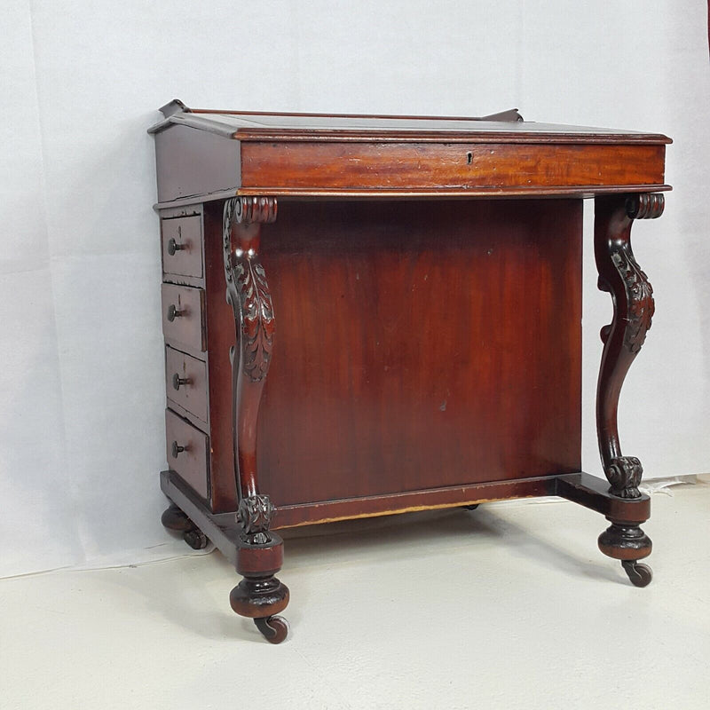 Victorian Mahogany Davenport - F60