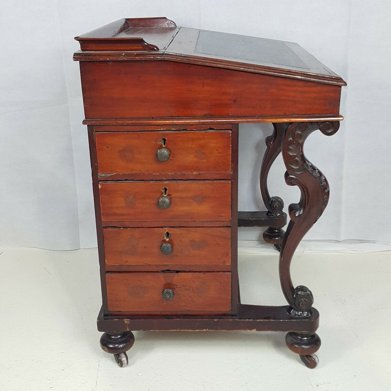 Victorian Mahogany Davenport - F60