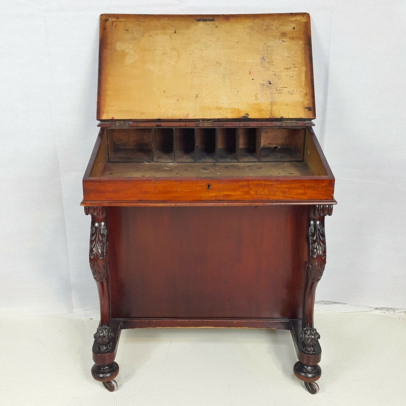 Victorian Mahogany Davenport - F60