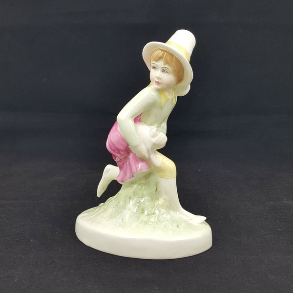 Royal Doulton HN3032 The Nursery Rhymes Collection Tom Tom The Piper's Son RD