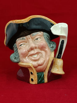 Royal Doulton D6530  Town Crier - Large Character Jug - RD