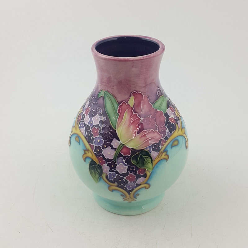 Old Tupton Ware - Floral Vase 15cm TW7974 (Boxed & CoA) 8963 O/A