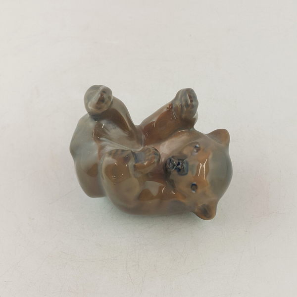 Royal Copenhagen - Brown Bear Lying Down 1124 - RCH 2320