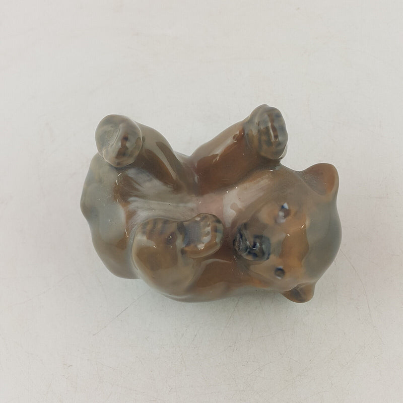 Royal Copenhagen - Brown Bear Lying Down 1124 - RCH 2320