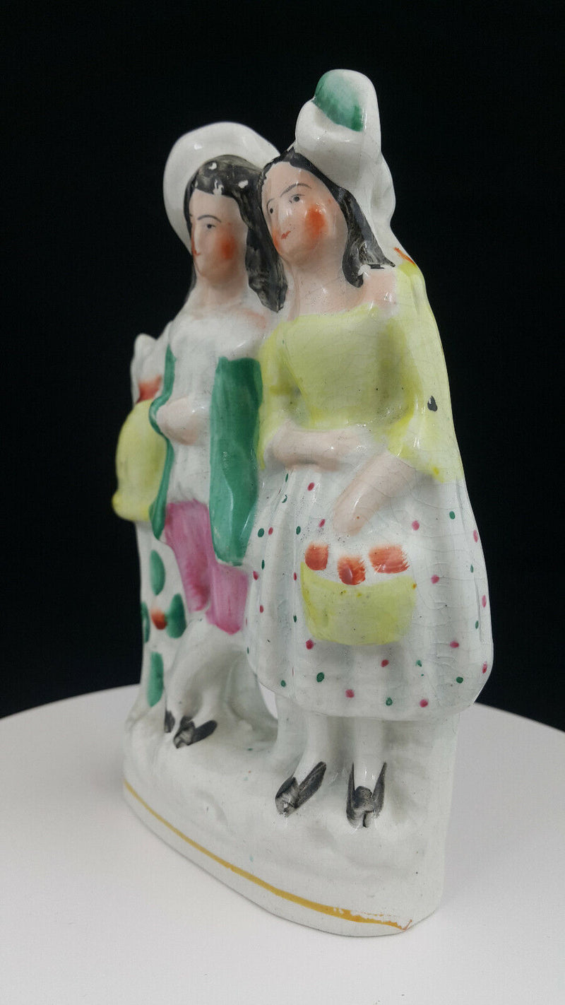 Staffordshire Figurine The Happy Couple Fruit Pickers