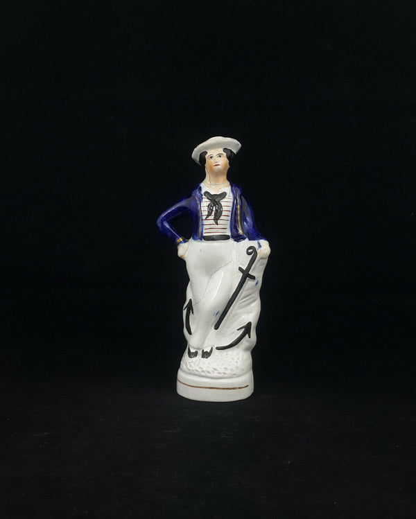 Staffordshire Figurine Sailor - Restored