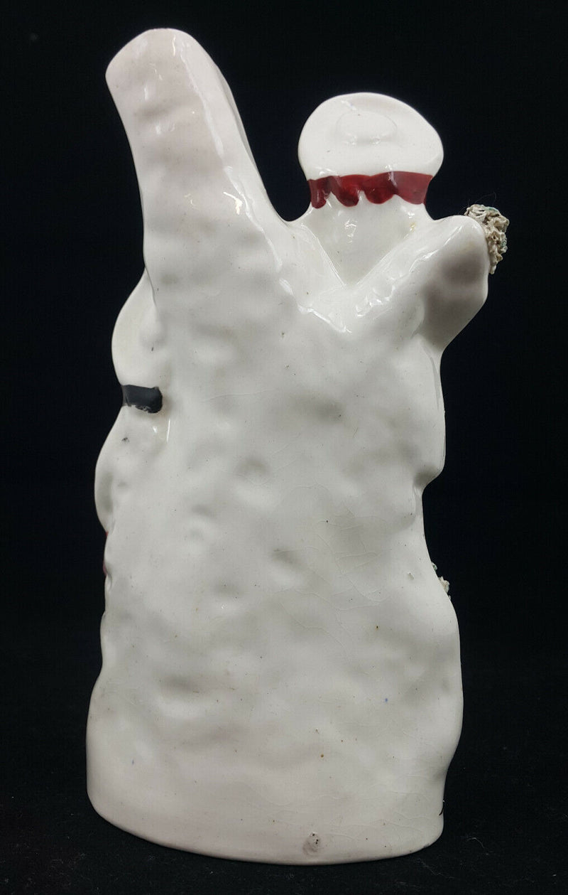 Staffordshire Figurine Couple With Dog