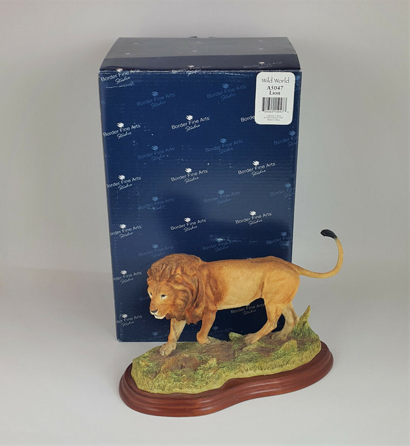 Border Fine Arts - Wild World series Figure Lion A5047 (Boxed) - 561 BFA