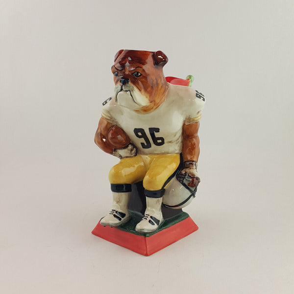 Kevin Francis Character Jug - Bulldog Footballer - OA 1291