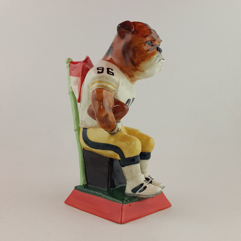 Kevin Francis Character Jug - Bulldog Footballer - OA 1291