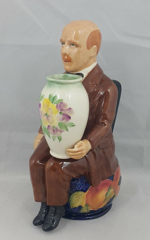 Kevin Francis Character Jug William Moorcroft, Marked by Victoria B - Restored