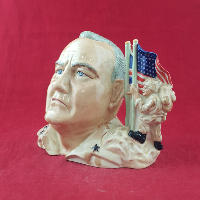 Kevin Francis Character Jug Large - General Norman Schwarzkopf - OP 3408