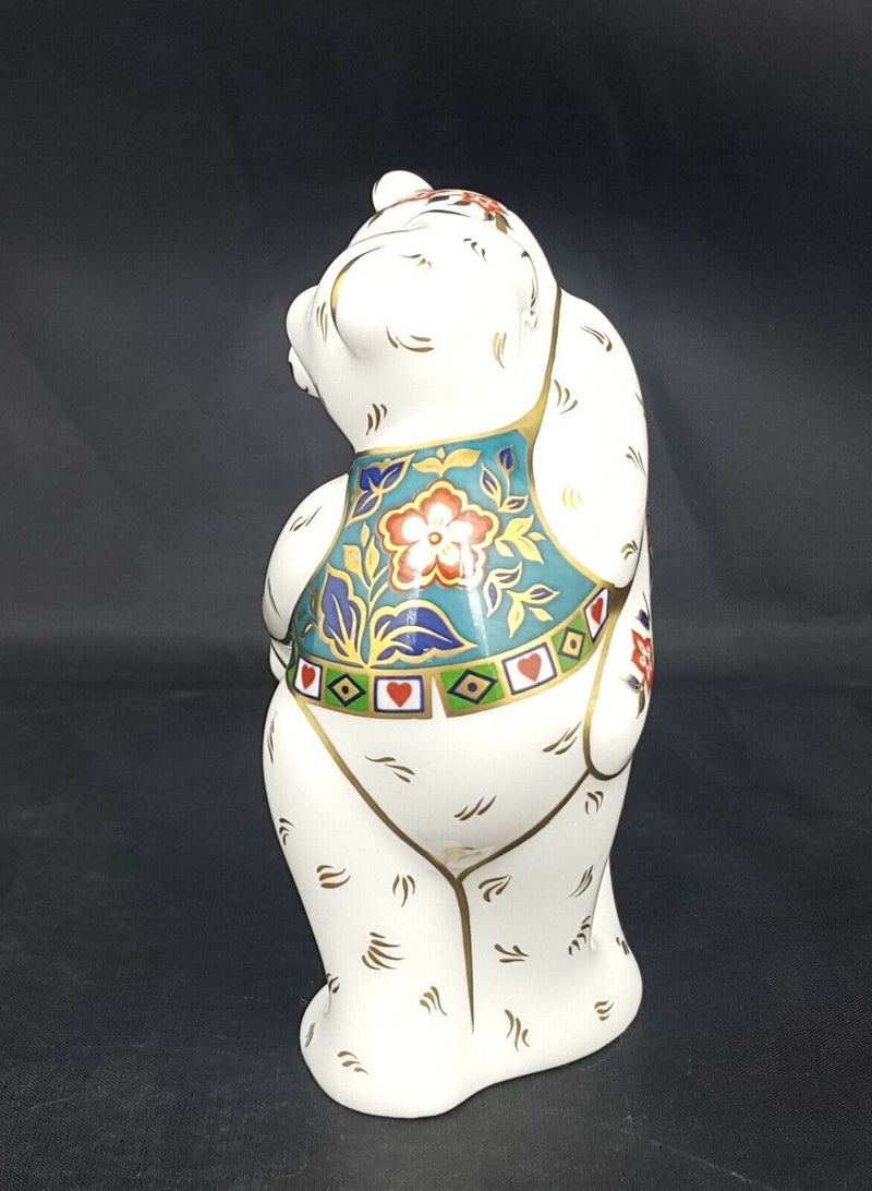 Royal Crown Derby Paperweight Bear Hug No Stopper