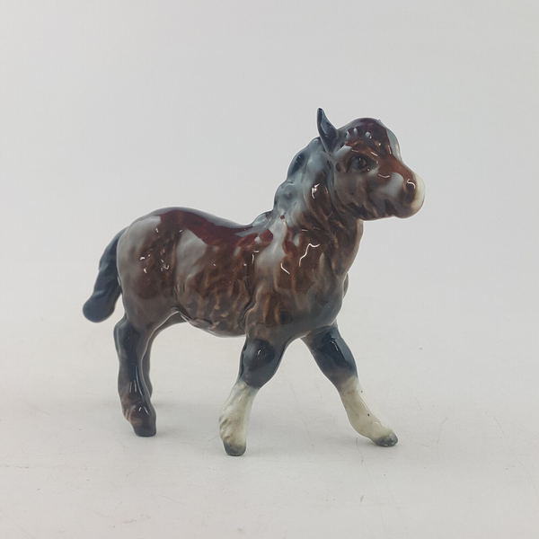 Beswick Horses - Shetland Foal 1034 (leg reglued) - BSK 3647