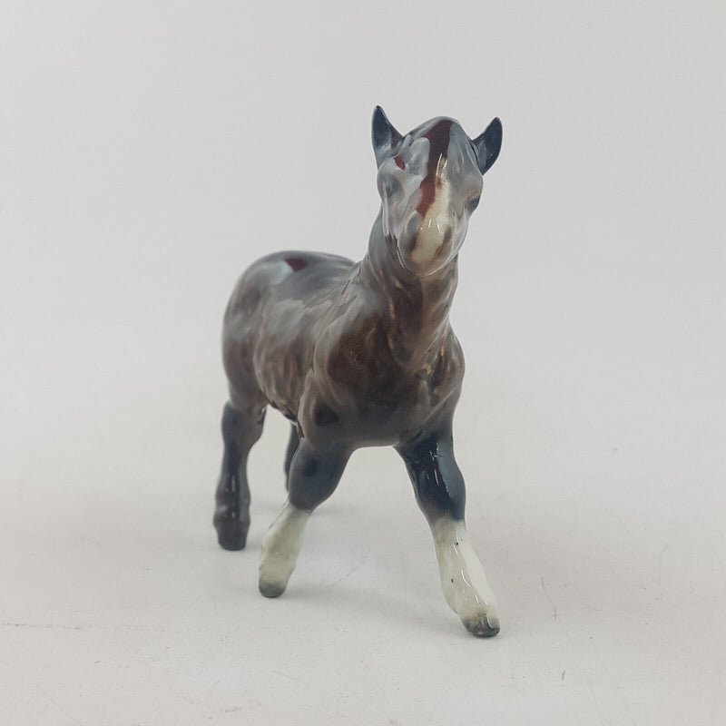 Beswick Horses - Shetland Foal 1034 (leg reglued) - BSK 3647