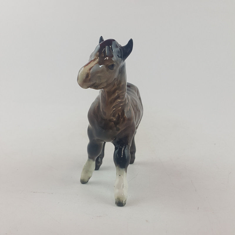 Beswick Horses - Shetland Foal 1034 (leg reglued) - BSK 3647