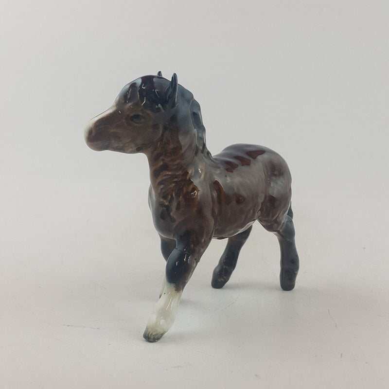 Beswick Horses - Shetland Foal 1034 (leg reglued) - BSK 3647