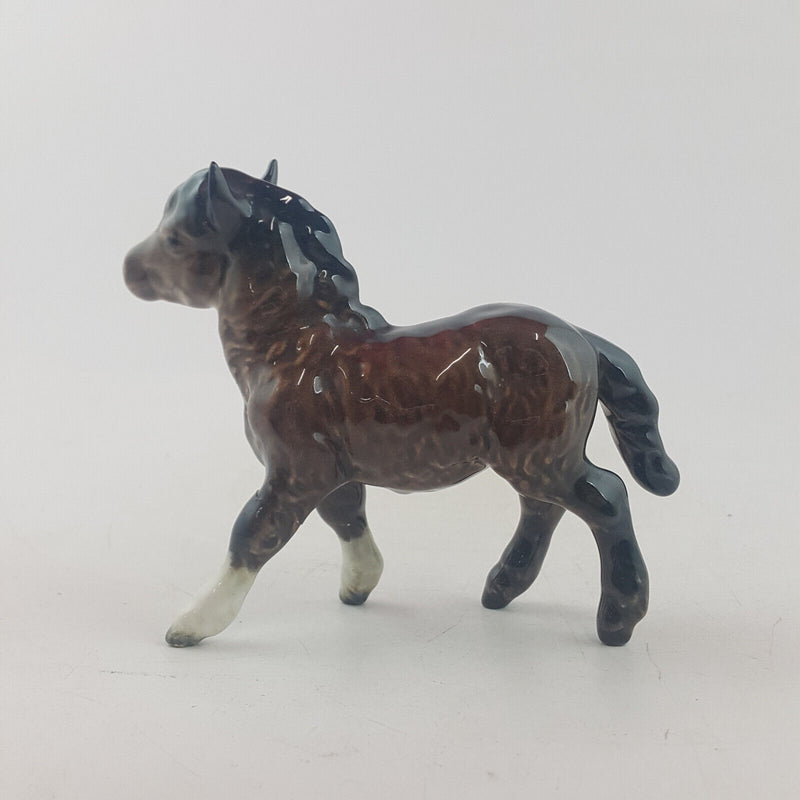 Beswick Horses - Shetland Foal 1034 (leg reglued) - BSK 3647