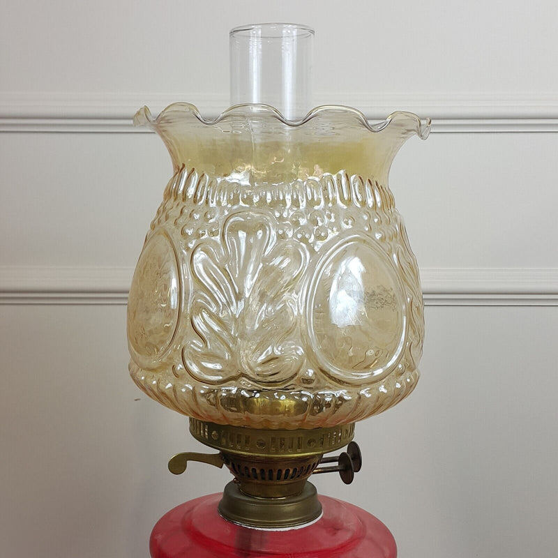 Victorian Glass Oil Lamp - 8789 O/A