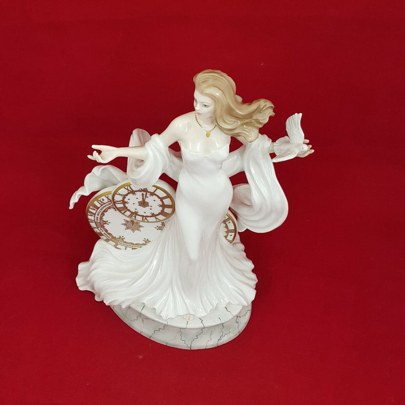 Royal Worcester Figurine Millennia Celebrating The Year 2000 -  5291 RW