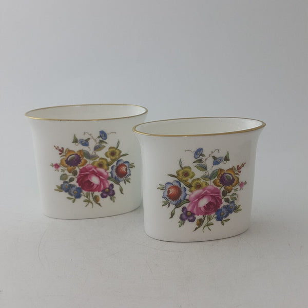 Royal Worcester Pair of Oval Toothpick Holder - 8807 RW