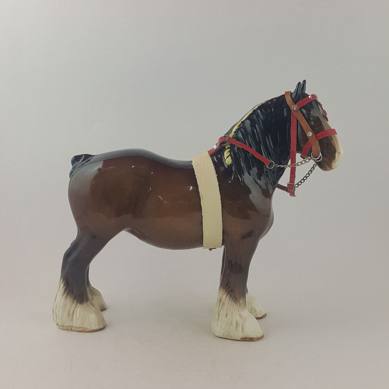 Beswick Horse Figurine 818 Shire Mare - 8996 BSK