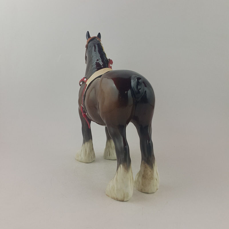 Beswick Horse Figurine 818 Shire Mare - 8996 BSK