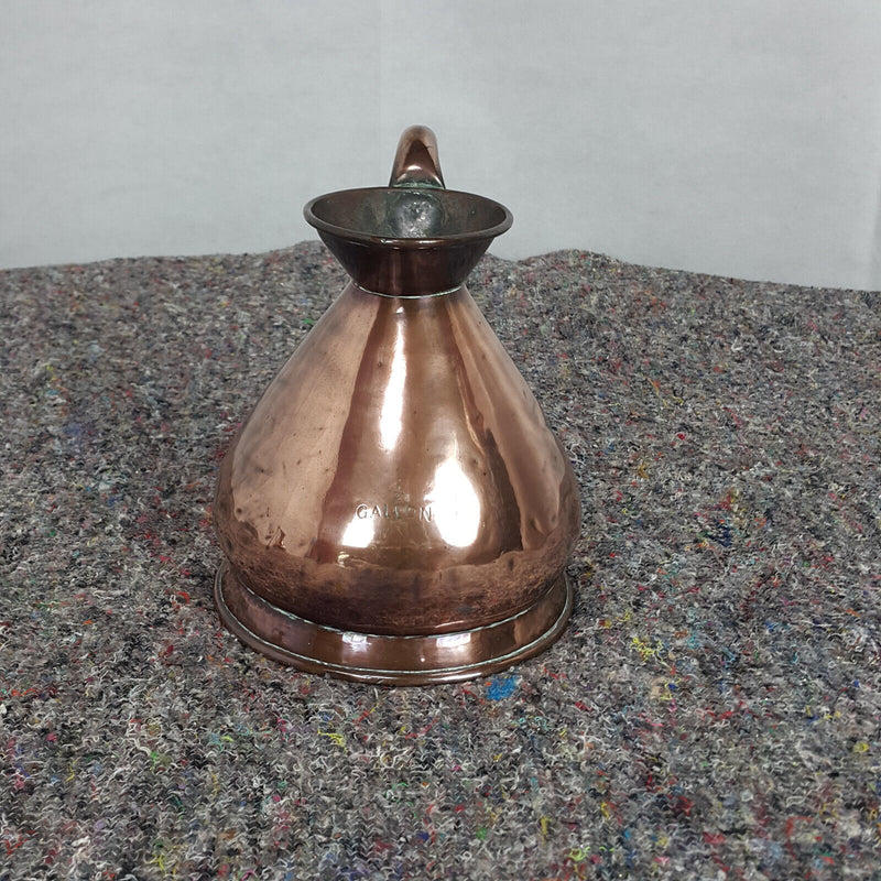 19th Century Graduated Copper Jug ( 0.5 Gallon ) - NA 832